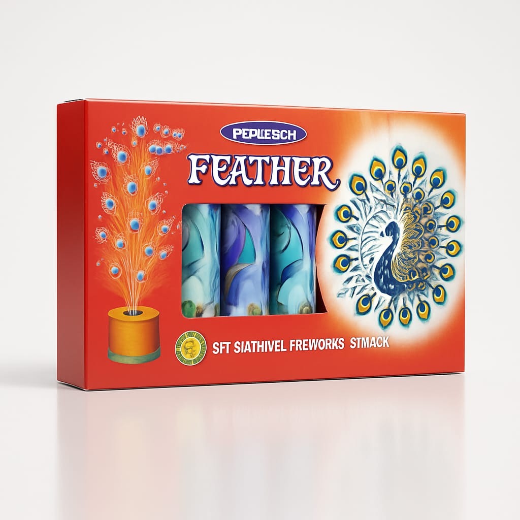 Peacock Feather(5Pcs)