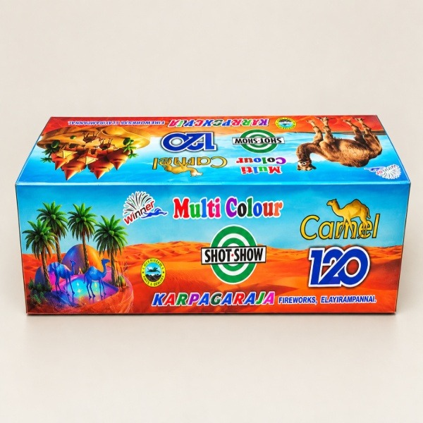 120 Shot Multicolour (6 Colour With Crackling) 