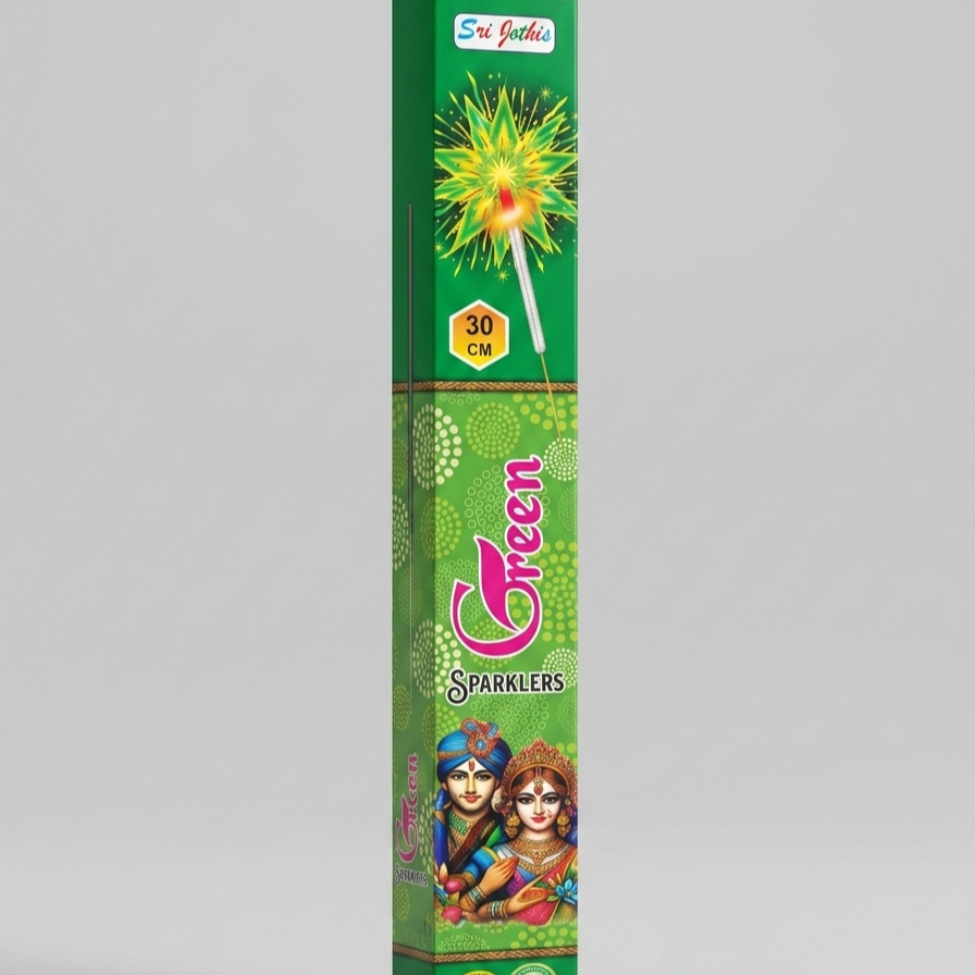 30cm Green Sparklers(2Box)