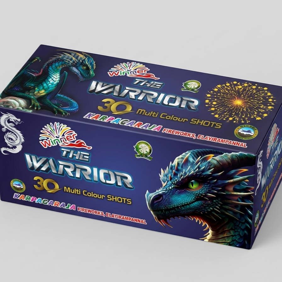 30 Shot Multicolour (6 Colour With Crackling) 