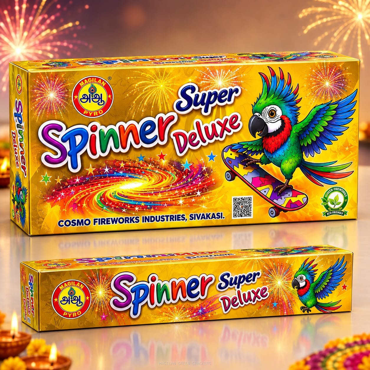 Spinner Super Deluxe(Plastic Base) (10Pcs)