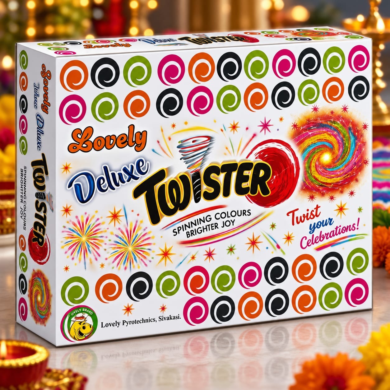 Twister Deluxe(Plastic Base) (10Pcs)